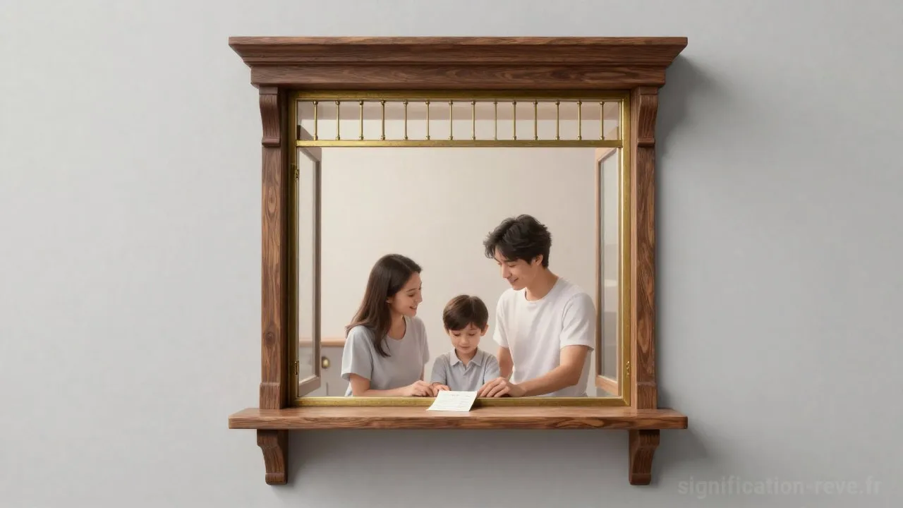 Rêver de Guichet - Tableau de significations