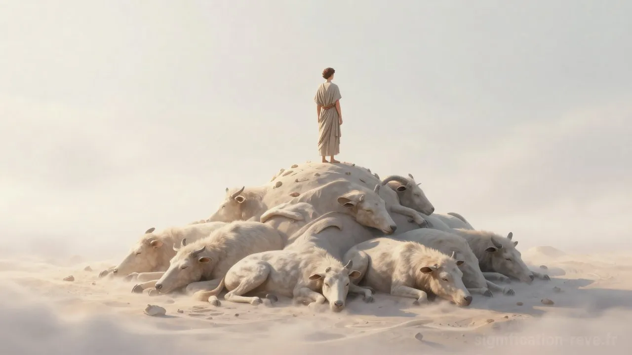 Rêver d'Hécatombe - Tableau de significations