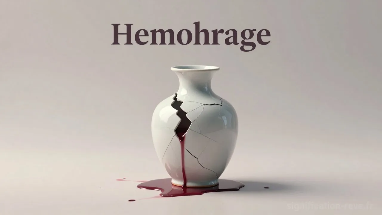 Rêver d'Hémorragie - Tableau de significations