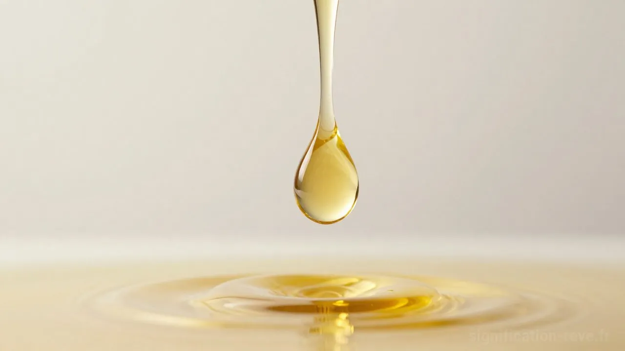 Rêver d'Huiler - Tableau de significations