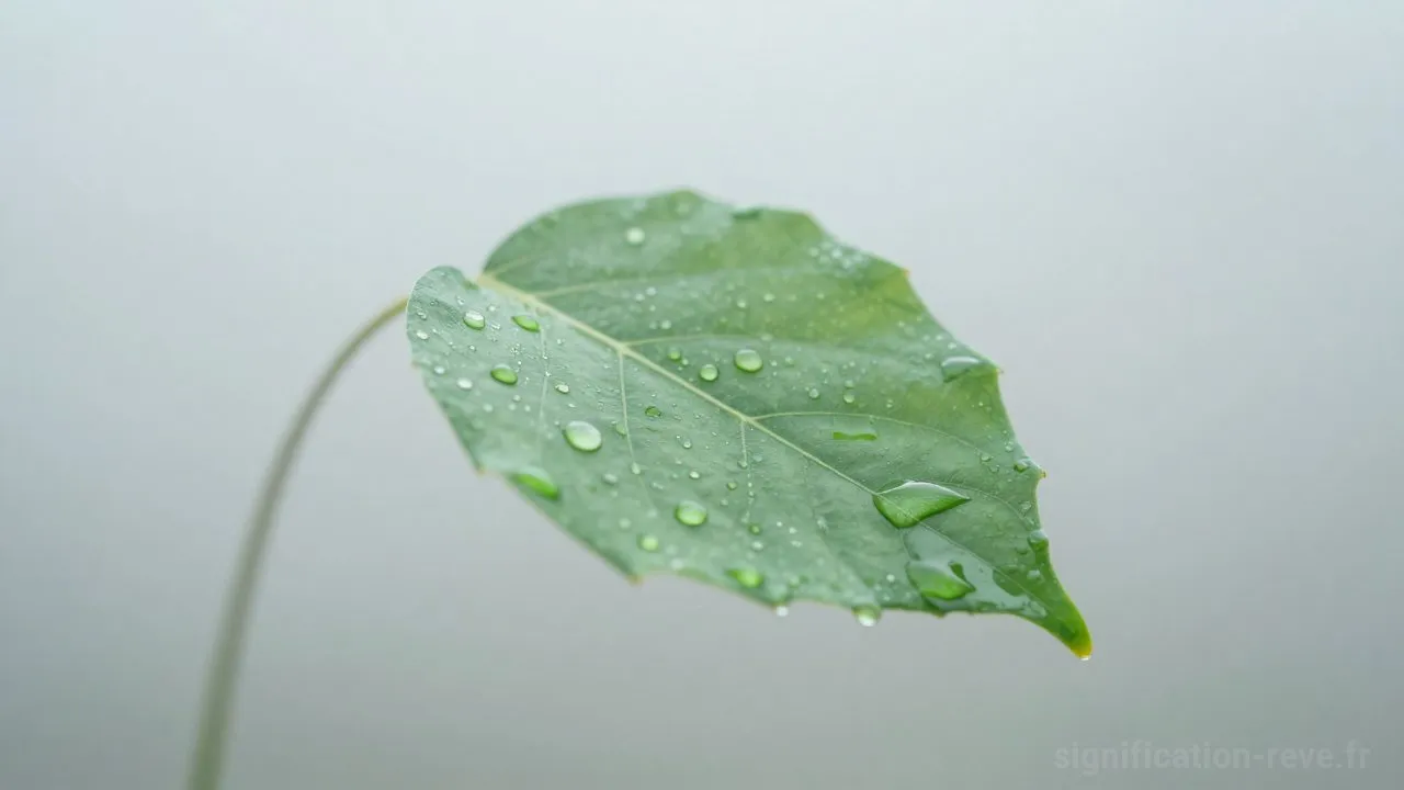 Rêver d'Humidité - Tableau de significations