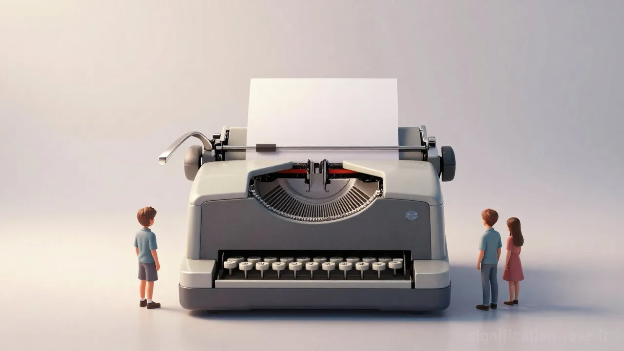 Rêver d'Imprimeur - Tableau de significations