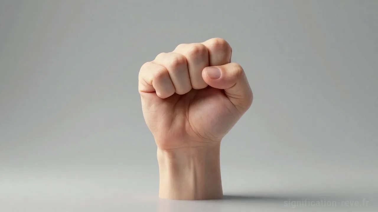 Rêver d'Indignation - Tableau de significations