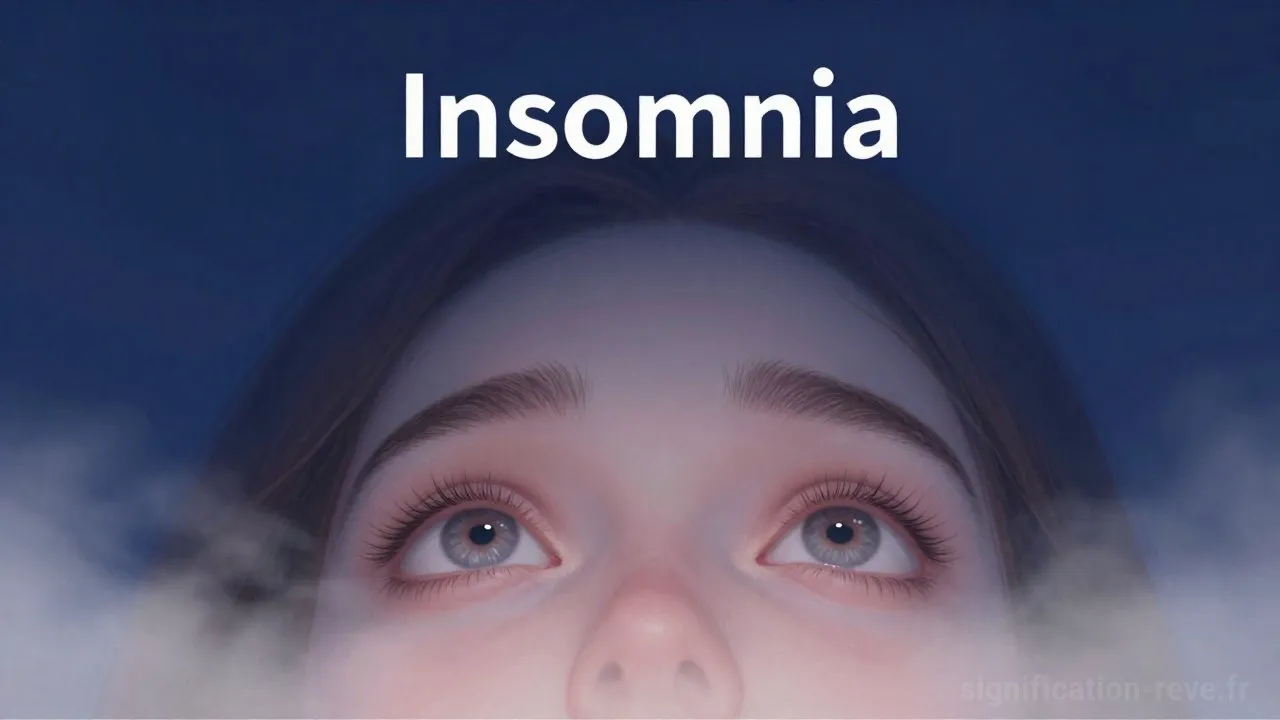 Rêver d'Insomnie - Tableau de significations