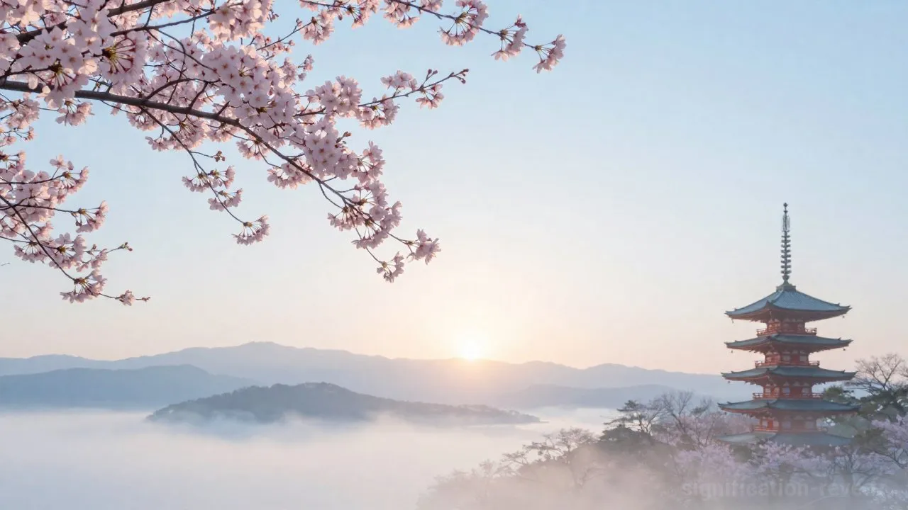 Rêver de Japon - Tableau de significations