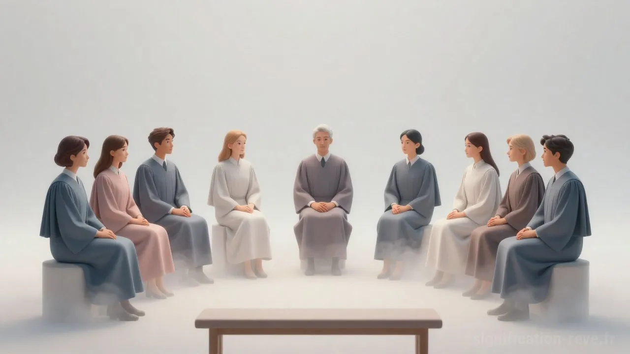 Rêver de Jury - Tableau de significations