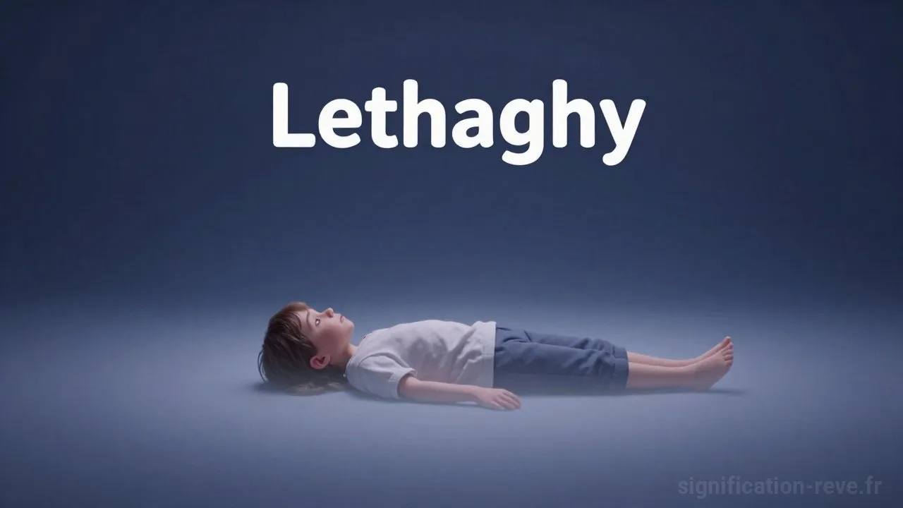 Rêver de Léthargie - Tableau de significations