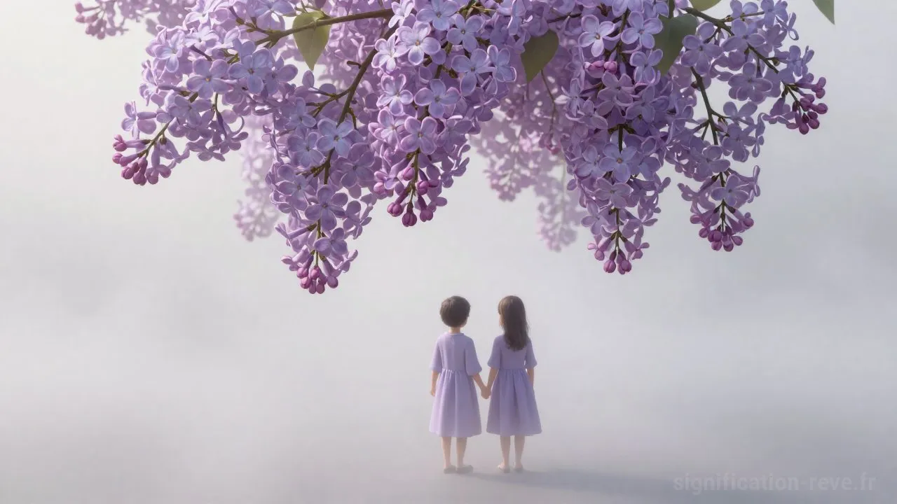 Rêver de Lilas - Tableau de significations