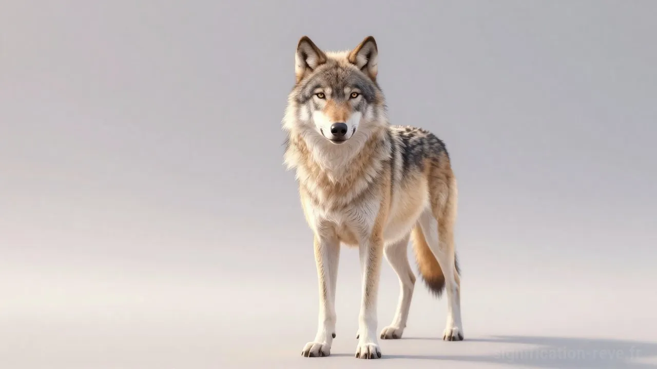Rêver de Loup - Tableau de significations