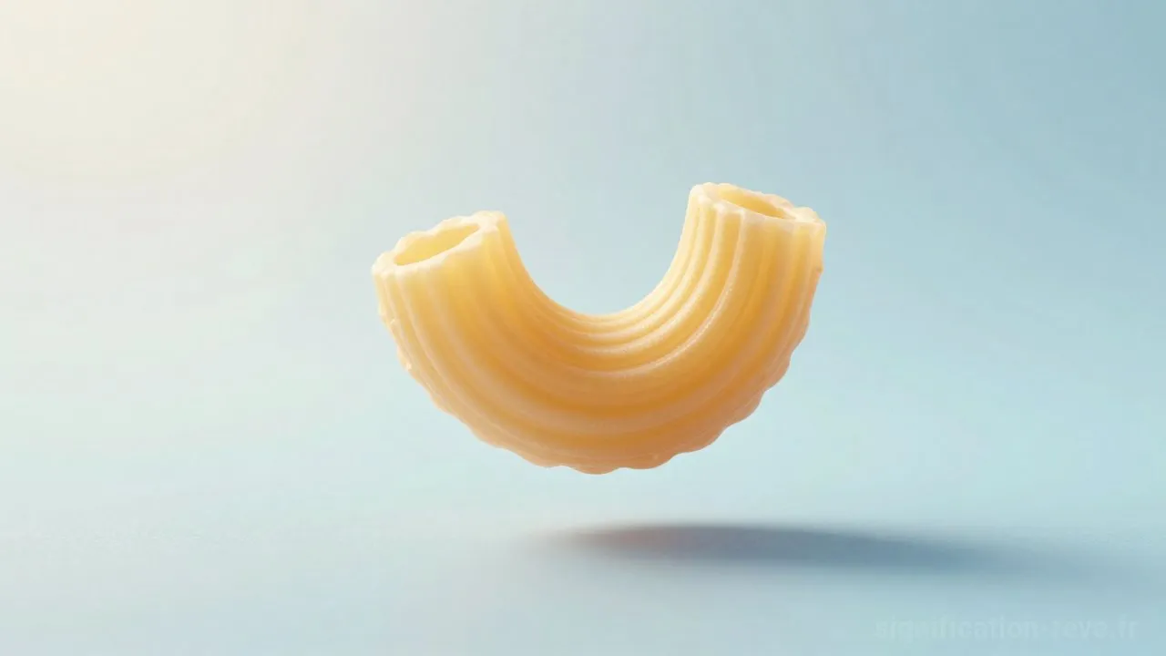 Rêver de Macaronis - Tableau de significations
