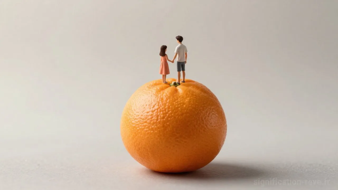 Rêver de Mandarine - Tableau de significations