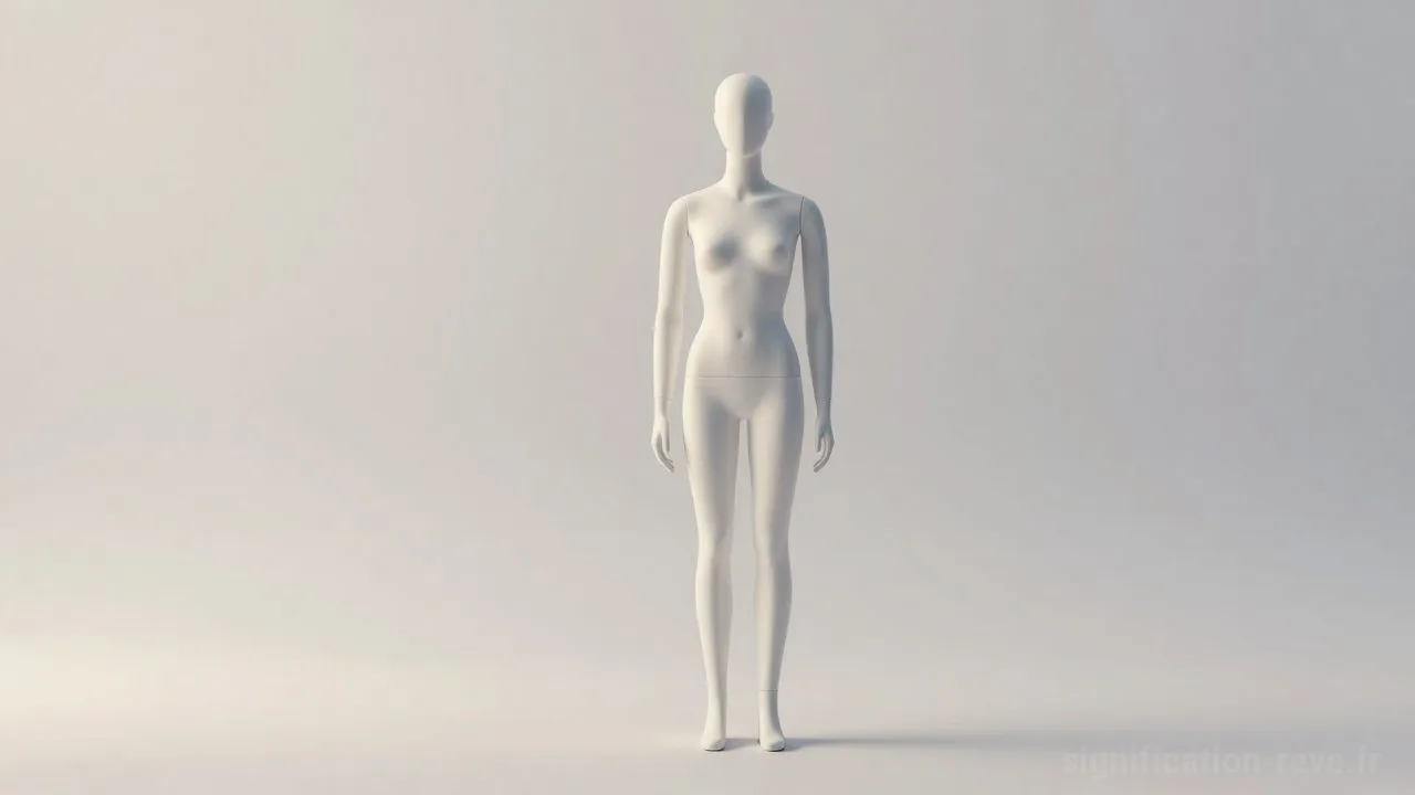 Rêver de Mannequin - Tableau de significations