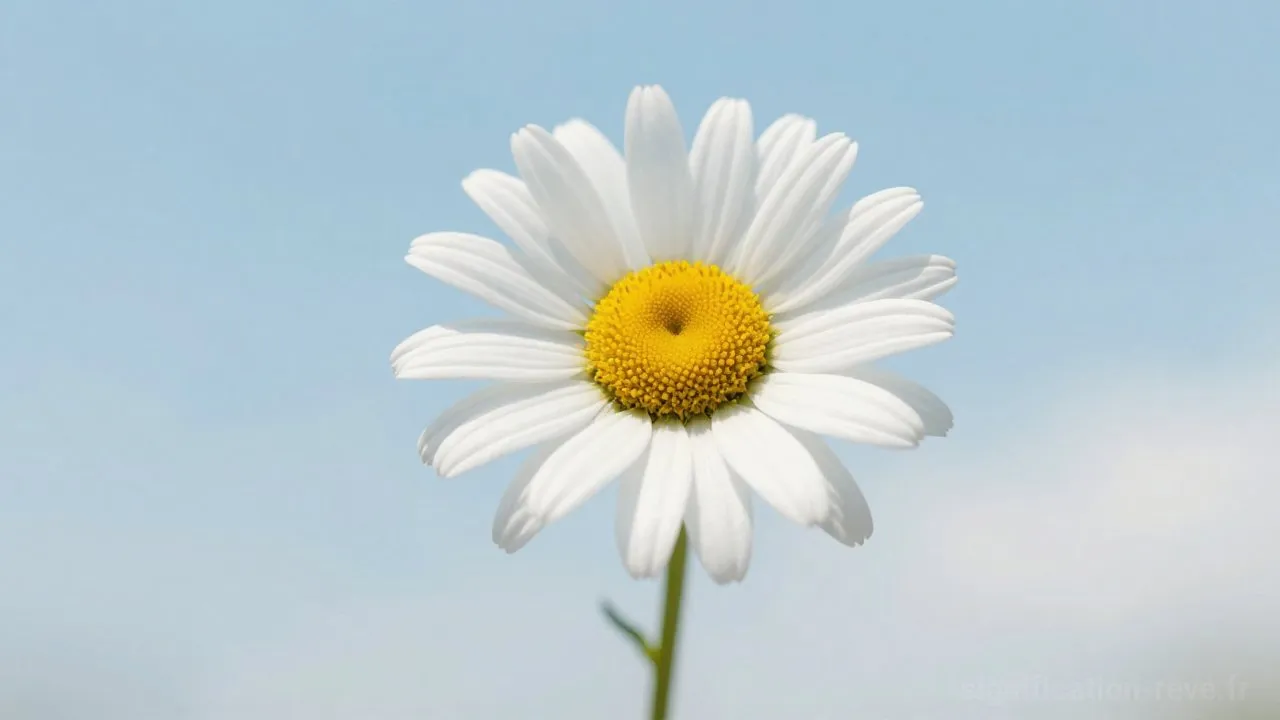 Rêver de Marguerite - Tableau de significations