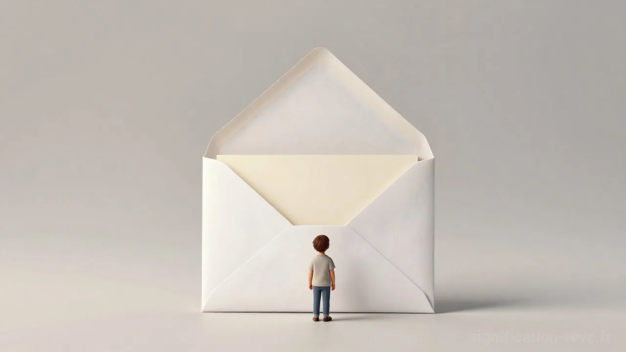 Rêver de Message - Tableau de significations