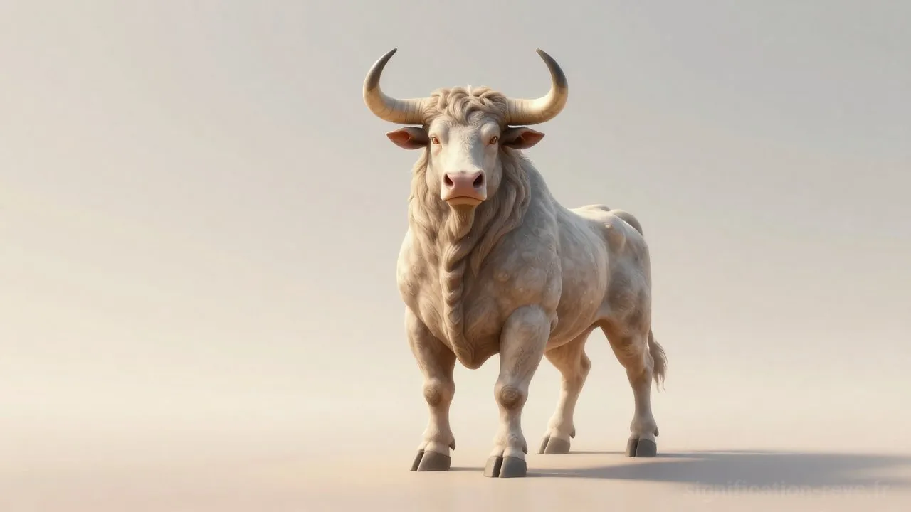 Rêver de Minotaure - Tableau de significations