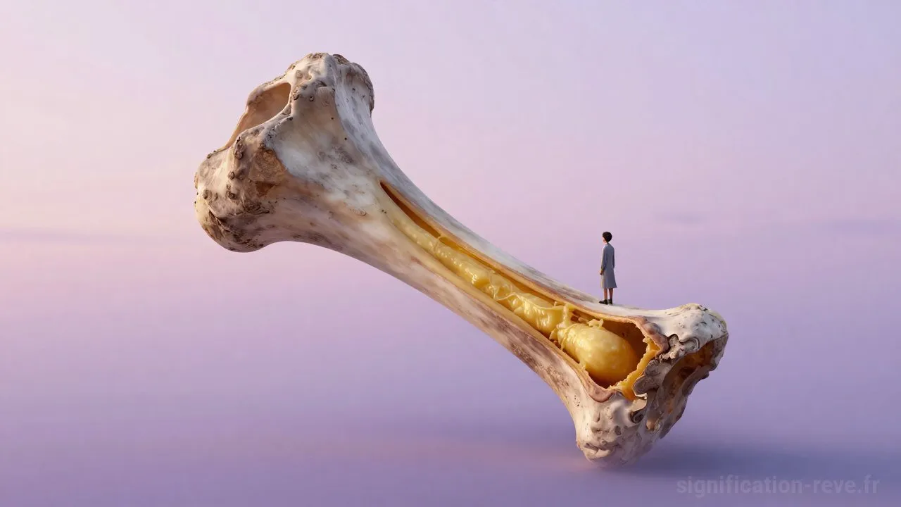 Rêver de Moelle - Tableau de significations