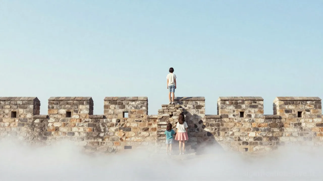 Rêver de Mur - Tableau de significations