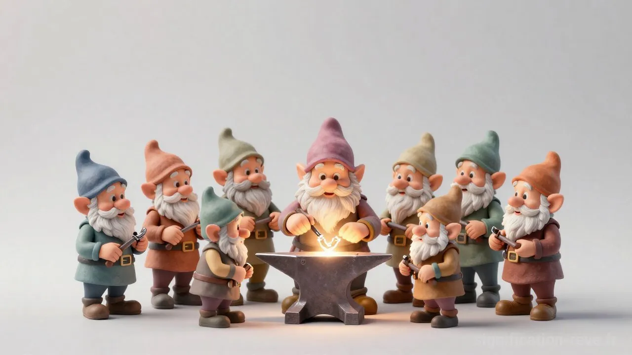 Rêver de Nains - Tableau de significations