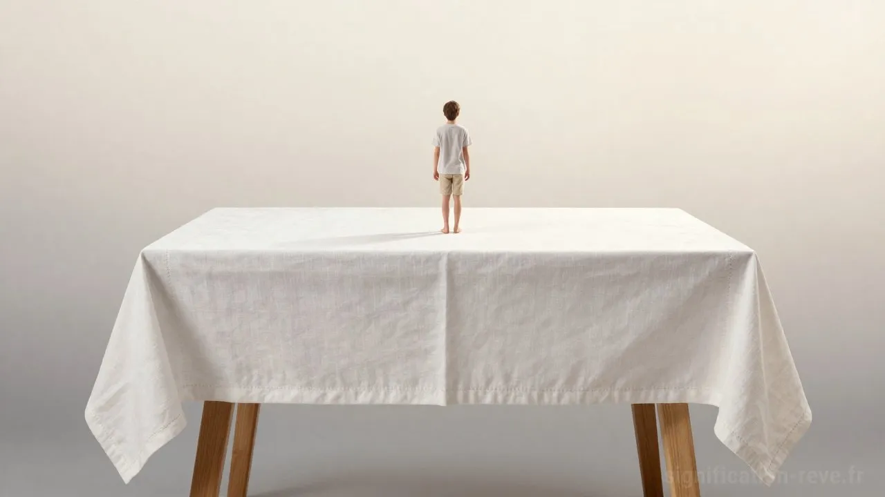 Rêver de Nappe - Tableau de significations