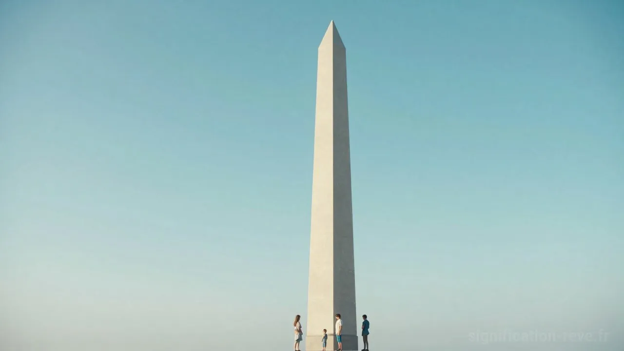 Rêver d'Obélisque - Tableau de significations