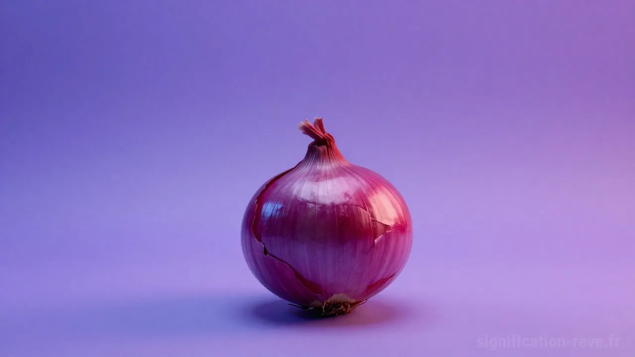 Rêver d'Oignons - Tableau de significations