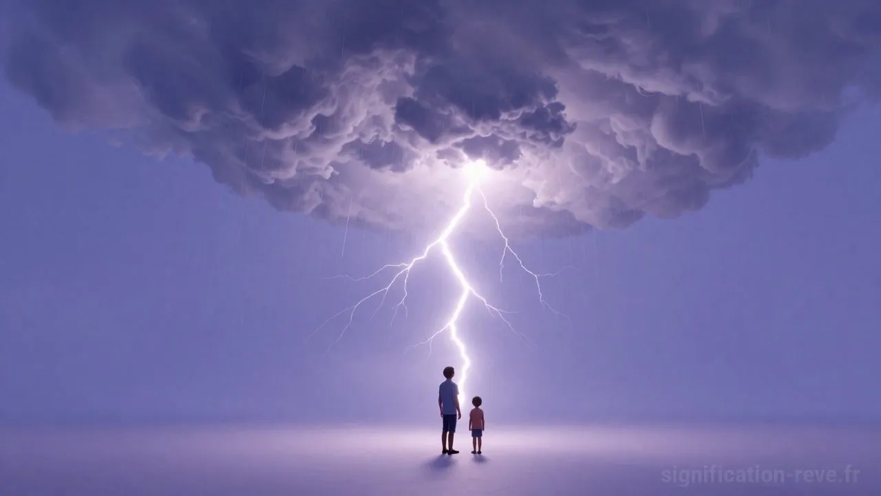 Rêver d'Orage - Tableau de significations