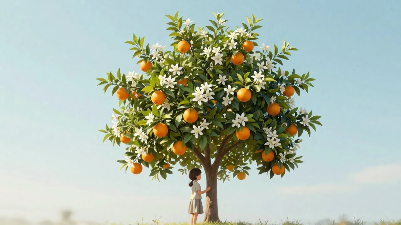 Rêver d'Oranger - Tableau de significations