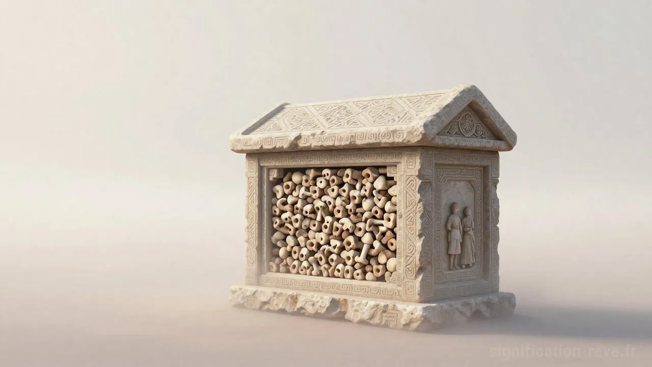 Rêver d'Ossuaire - Tableau de significations
