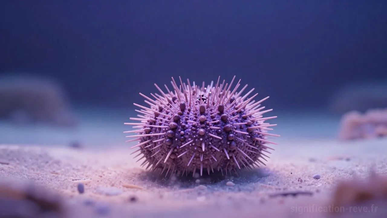 Rêver d'Oursin - Tableau de significations