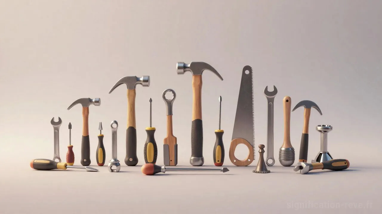 Rêver d'Outils - Tableau de significations