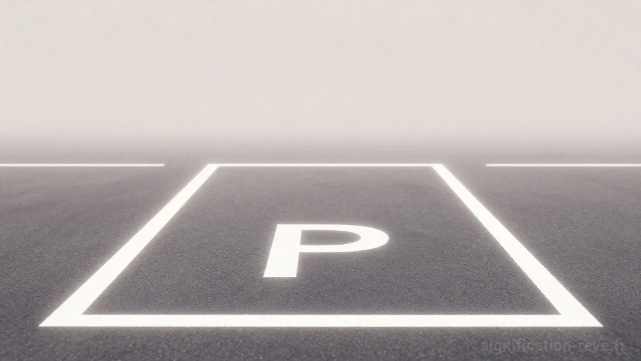Rêver de Parking - Tableau de significations