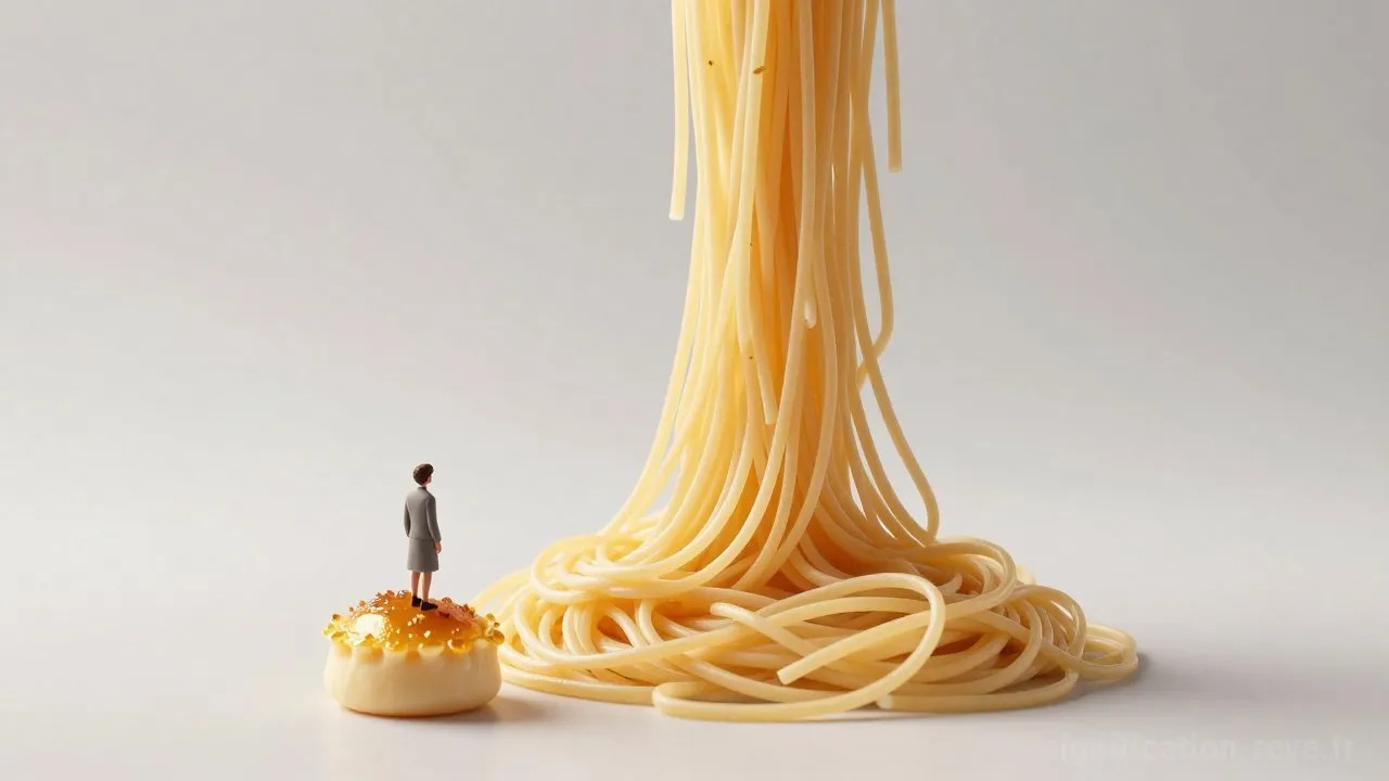 Rêver de Pâtes, Pâtés - Tableau de significations