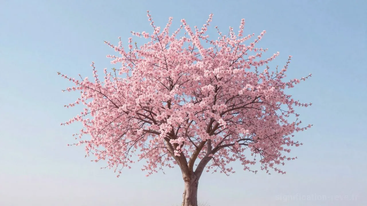 Rêver de Pêcher(Arbre) - Tableau de significations