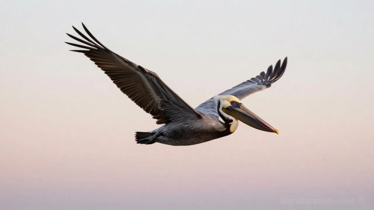 Rêver de Pélican - Tableau de significations