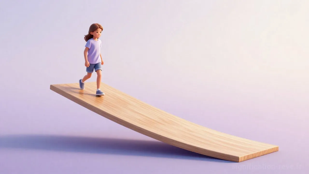 Rêver de Pente - Tableau de significations