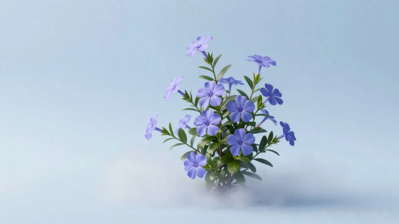 Rêver de Pervenche - Tableau de significations