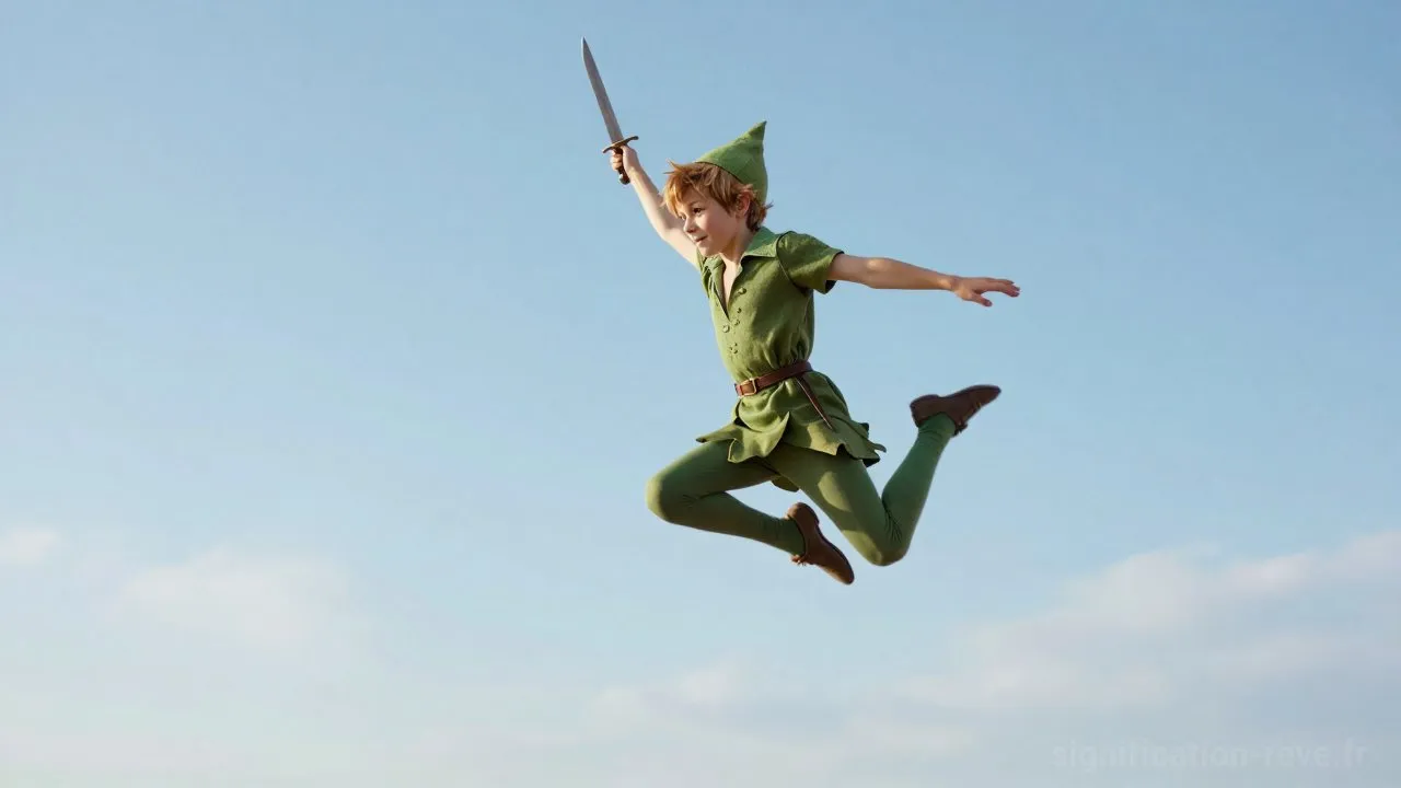 Rêver de Peter Pan - Tableau de significations