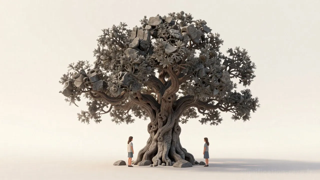 Rêver de Pétrifié - Tableau de significations