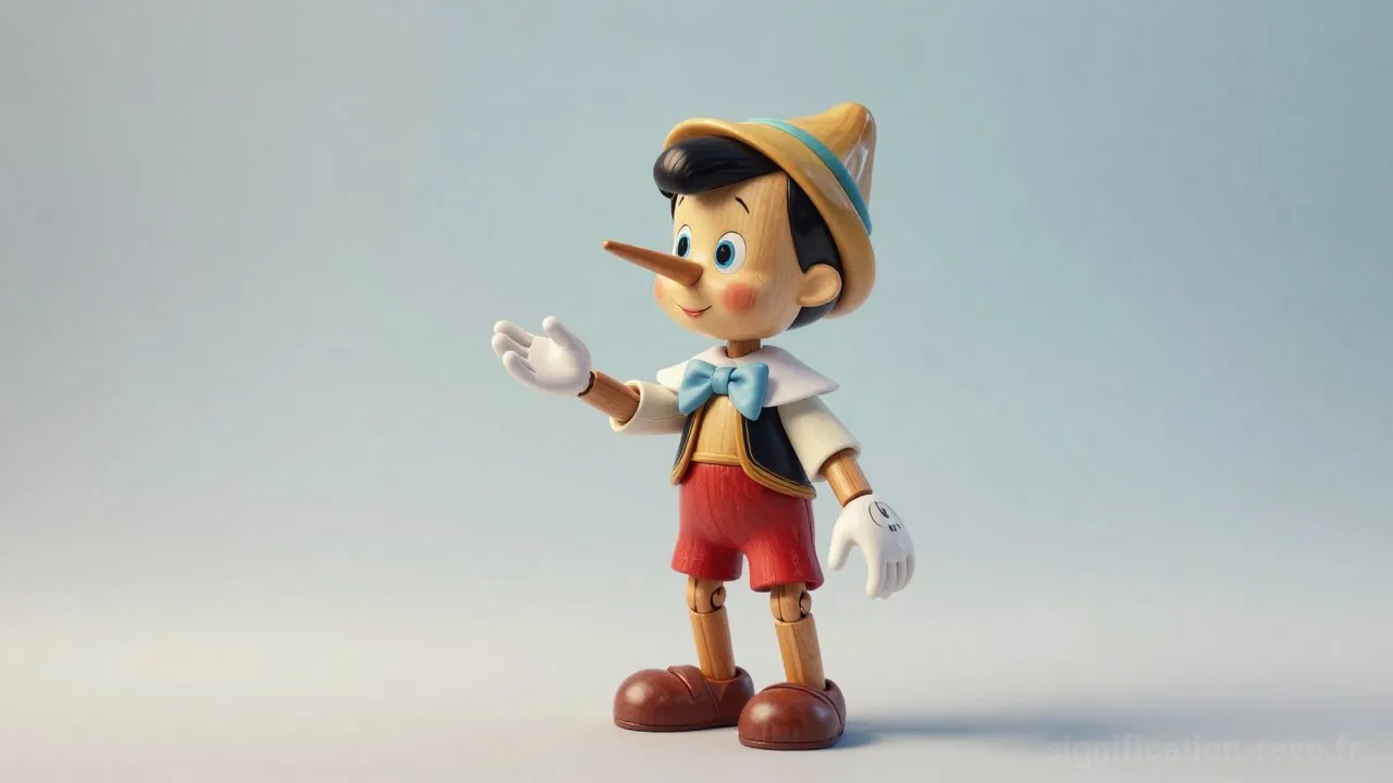 Rêver de Pinocchio - Tableau de significations