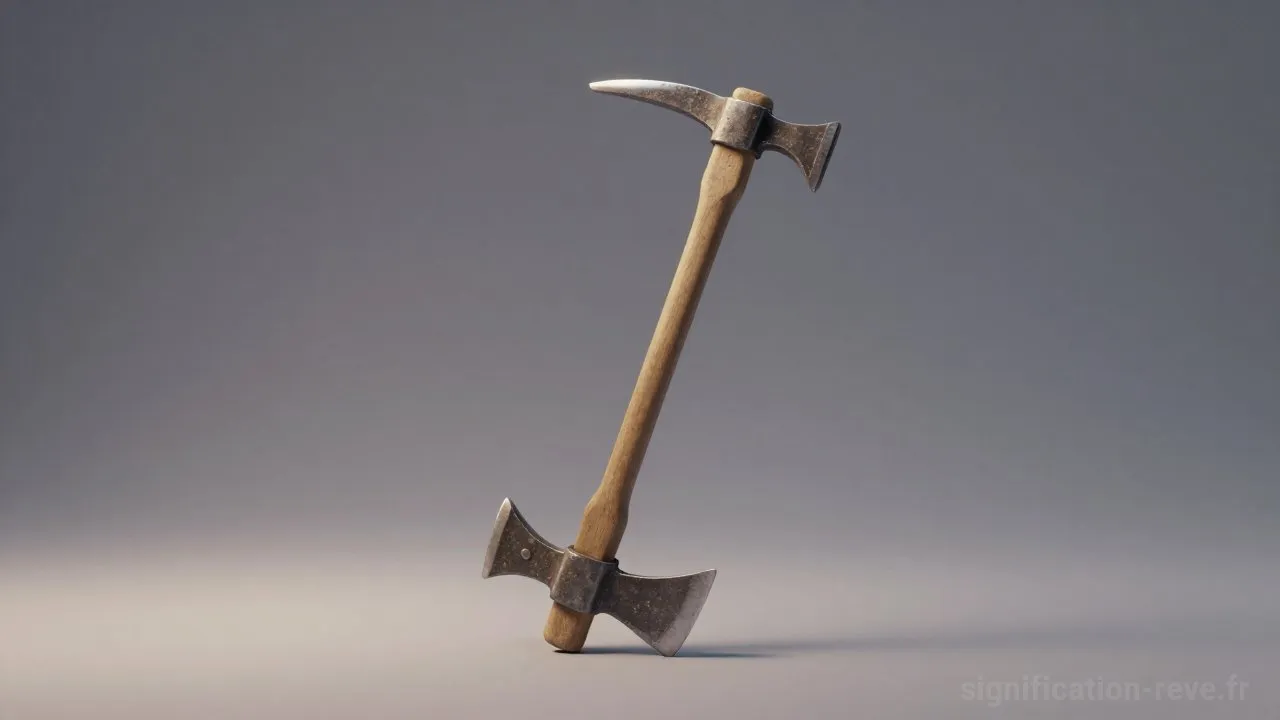 Rêver de Pioche - Tableau de significations