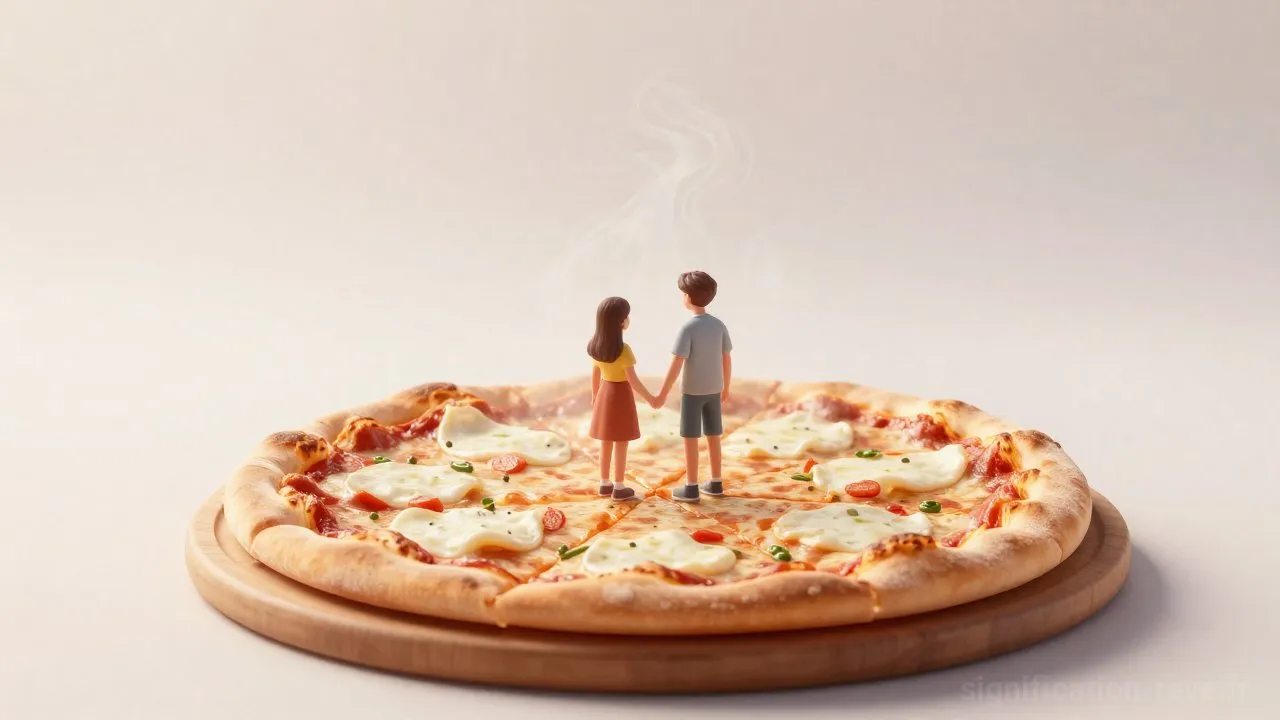 Rêver de Pizza - Tableau de significations