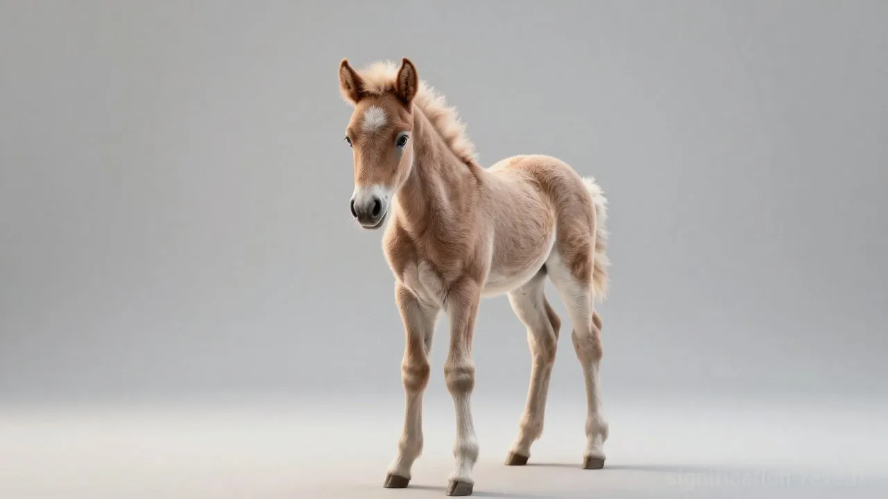 Rêver de Poulain - Tableau de significations