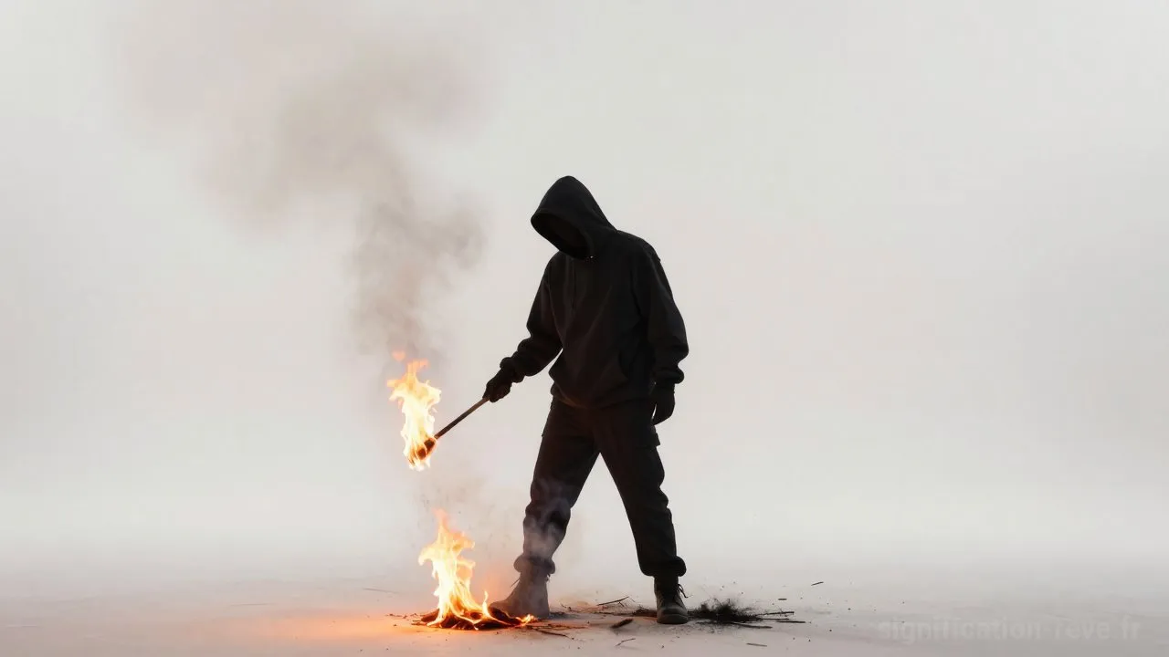 Rêver de Pyromane - Tableau de significations