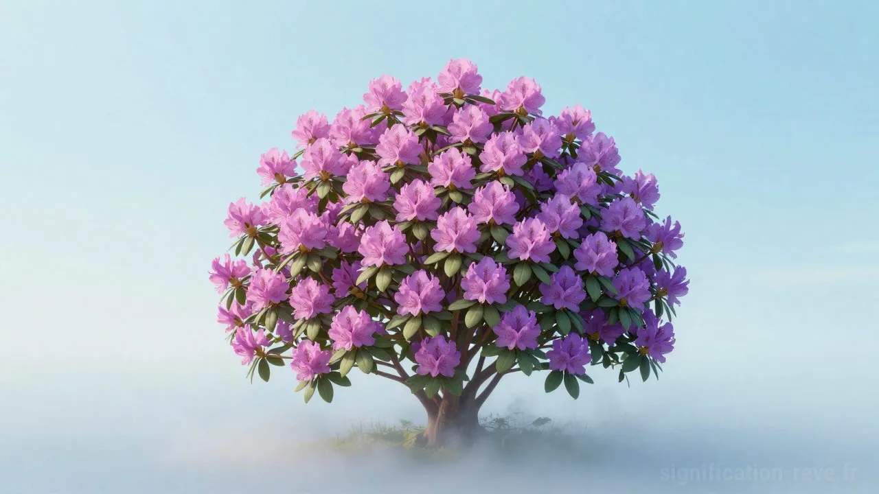 Rêver de Rhododendron - Tableau de significations