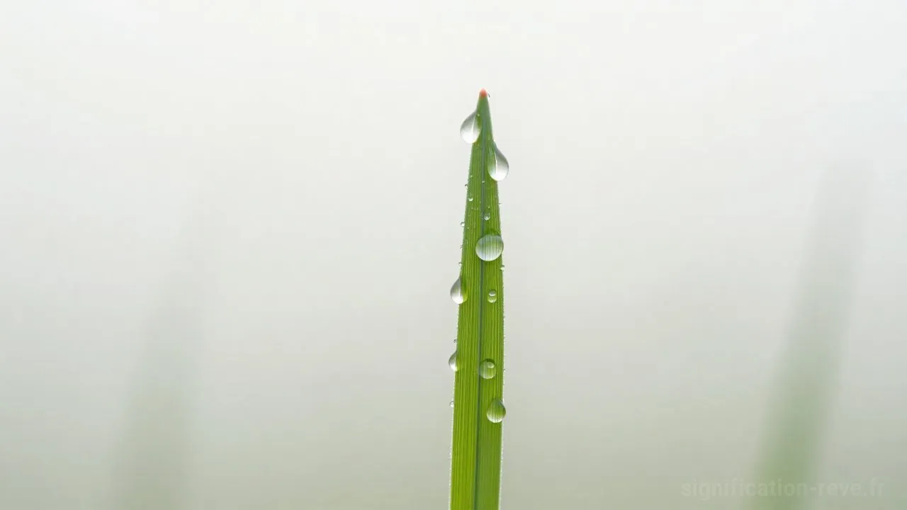 Rêver de Rosée - Tableau de significations