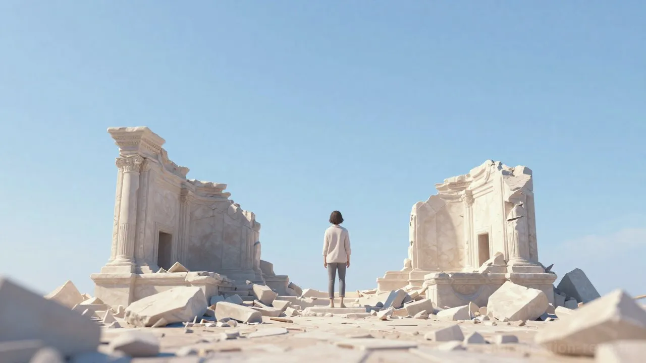 Rêver de Ruines - Tableau de significations