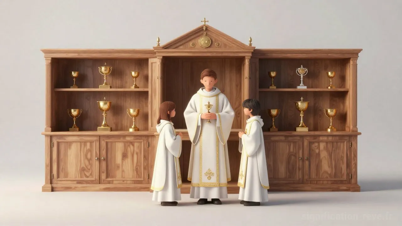 Rêver de Sacristie - Tableau de significations