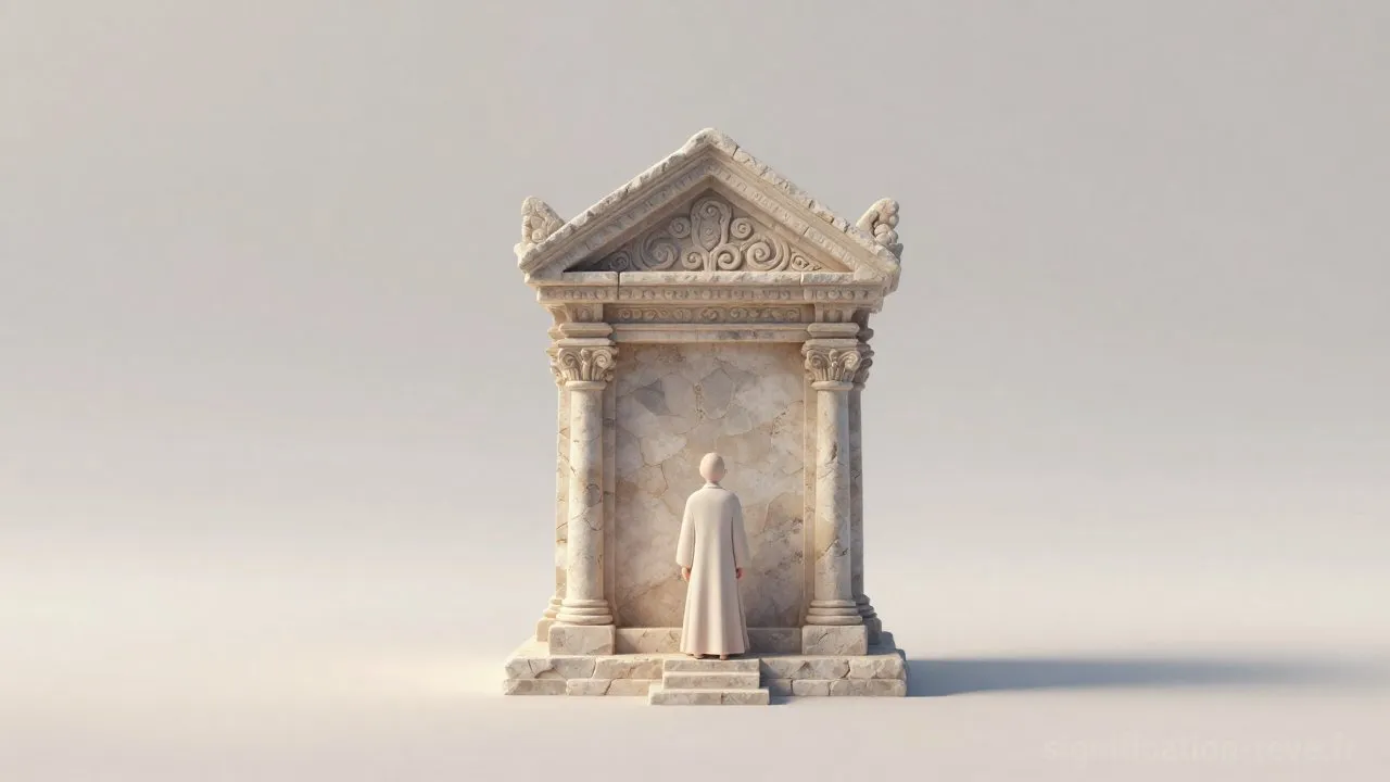 Rêver de Sépulcre - Tableau de significations