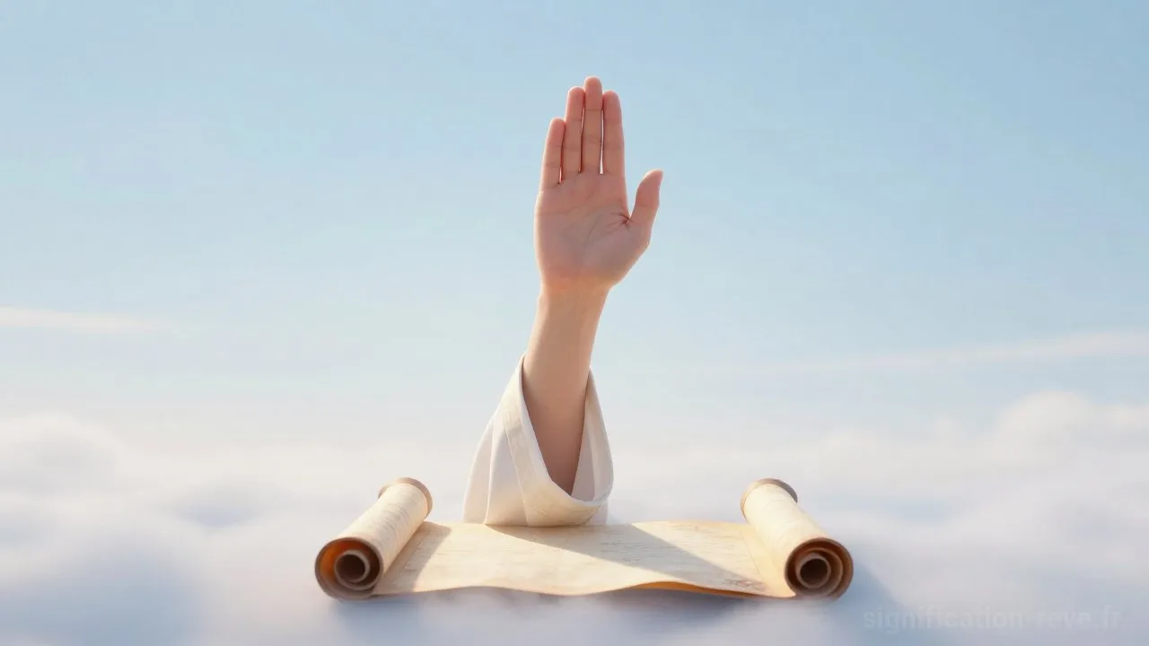 Rêver de Serment - Tableau de significations