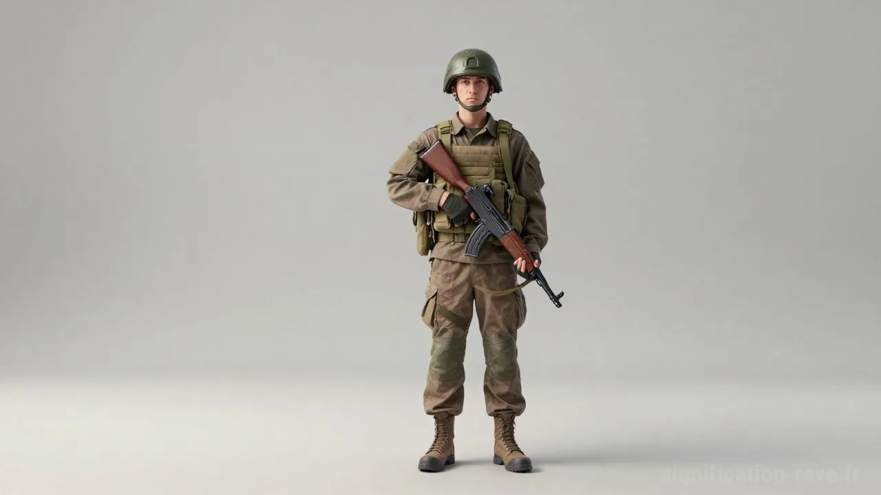 Rêver de Soldat - Tableau de significations